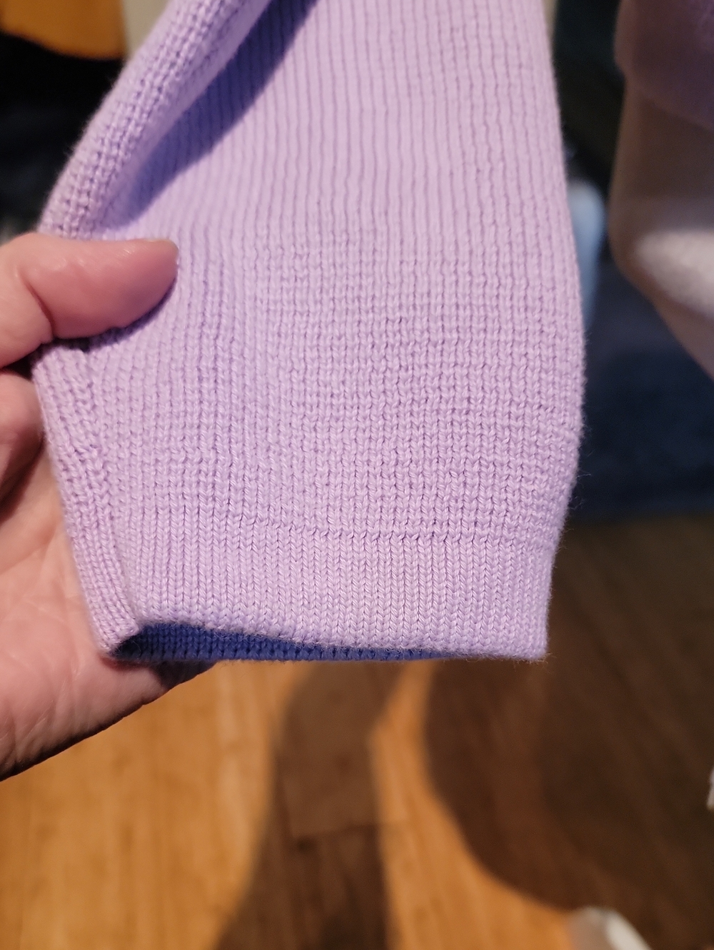 J Crew Purple Cardigan - Picture 4 of 8